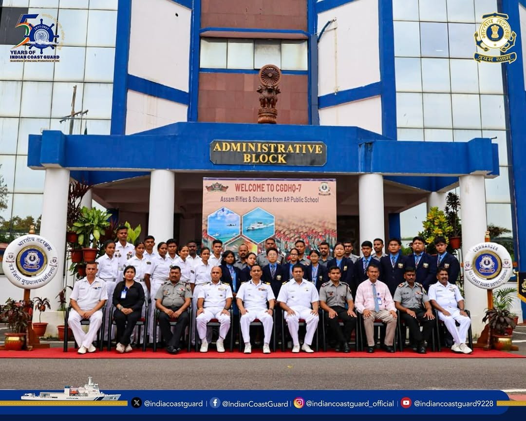 indiancoastguard_official 게시물 이미지: Indian Coast Guard District HQ (Odisha),...