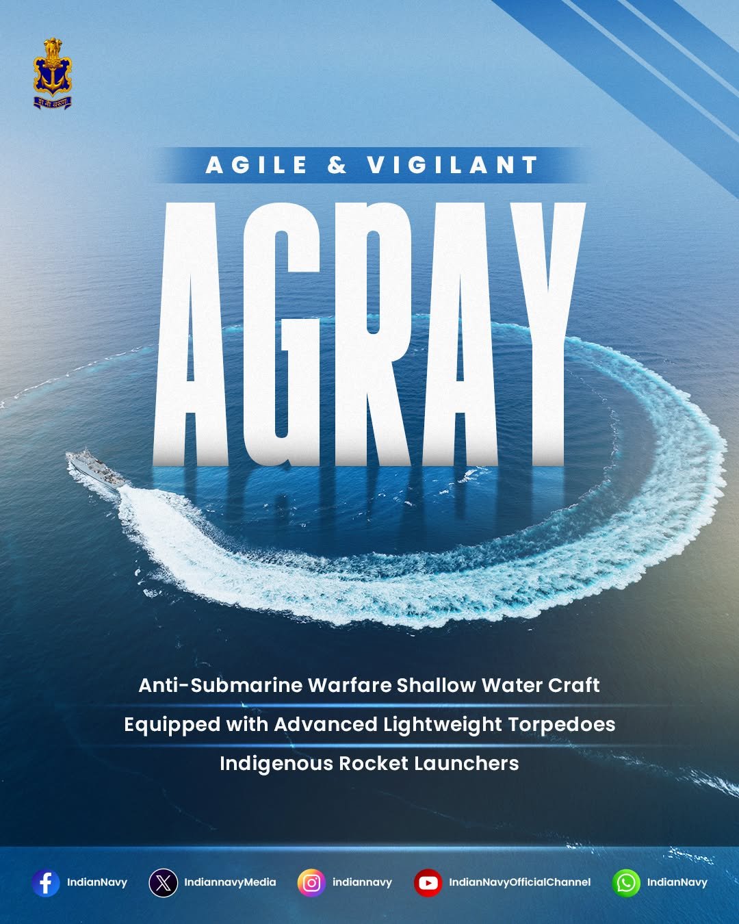 indiannavy 게시물 이미지: A proud addition to the Indian Navy's...