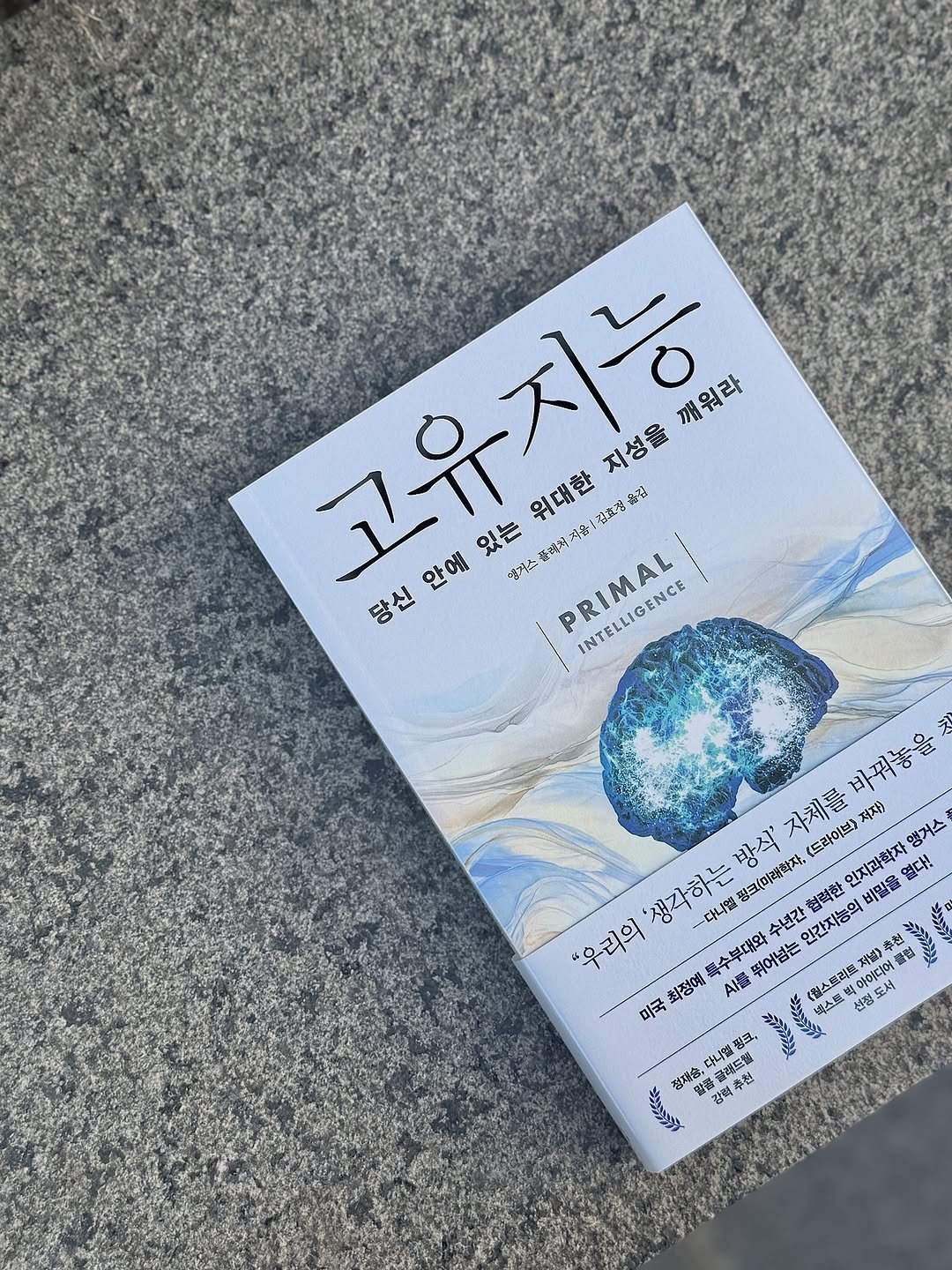 Photo by 인플루엔셜 on November 11, 2025. May be an illustration of ‎book, magazine and ‎text that says '‎고유지능 無雅 깨워라 지성을 위대한 김효경 있는 鎌心道名 28 안에 행기스 당신 PRIMAL INTELLIGENCE 바꿔놓을 자체를 저자> 인지과학자 앵거스 방식' 정크(미래력자, 협력한 비율율 없다! (드라이브) '생각하는 다니올 "우리의 수년간 현간지능의 저업 シ海 최정예 특수부대와 AI議 뛰어넘는 《級人觀改飯 組改盛 aanto 아이디며 아이다며 청도세 미국 대니요 추천 三量 정제송, 瑞師館 강력추천 דוםי"" 강쪽‎'‎‎.