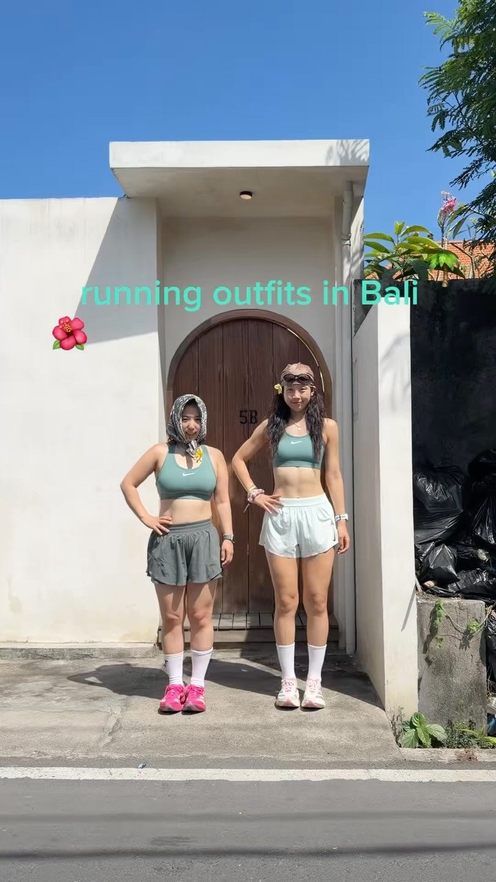 infp_soul 게시물 이미지: 발리 러닝룩 모음집😆🌴🧡💗🩵🖤

Running outfits in...