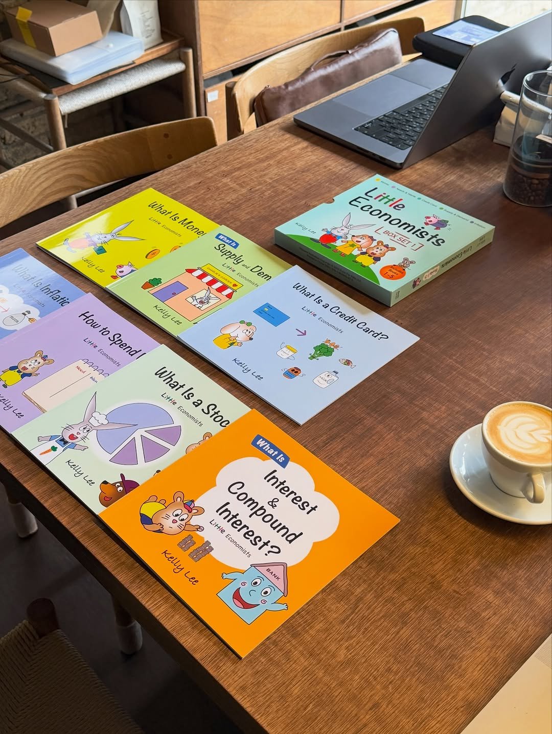 Photo by 인앤아웃그림책연구소 on February 11, 2026. May be an illustration of coffee cup, poster, placemat, calendar, book, mouse pad and text.