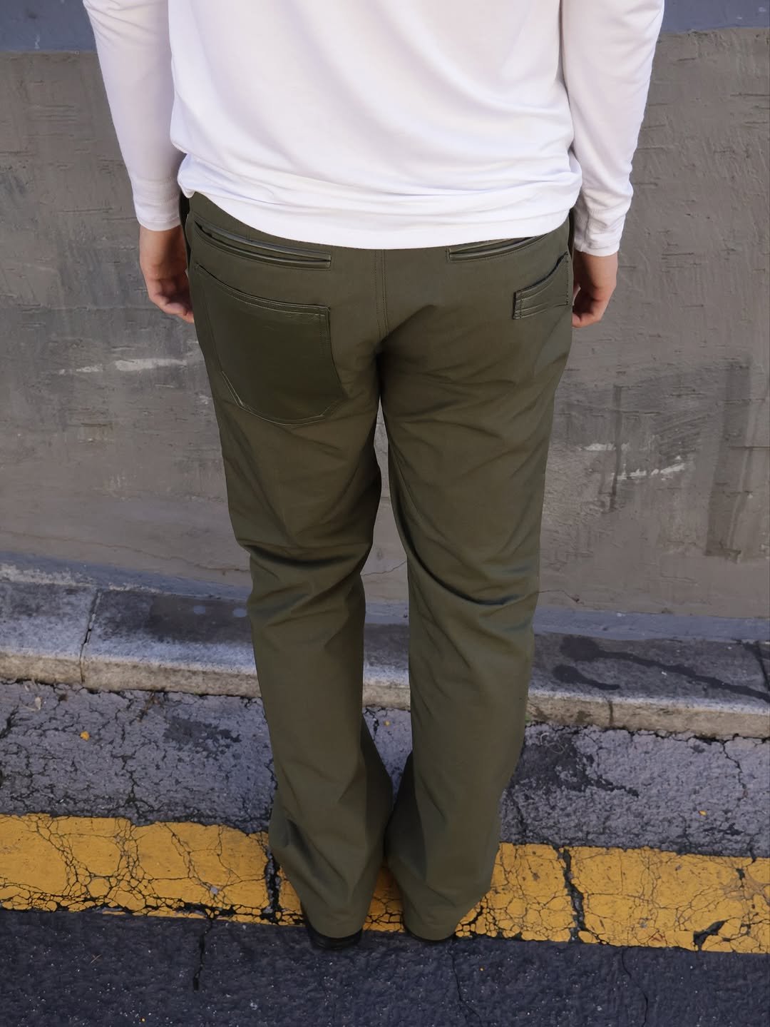 Photo by Inside the Emotion on October 14, 2025. May be an image of pants, sweatpants and text.