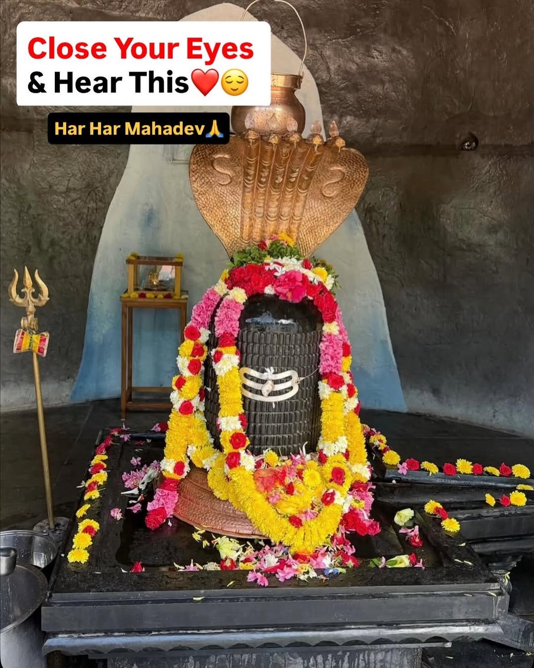 instantbollywood 게시물 이미지: Comment down ‘har har Mahadev’ for a blessed...