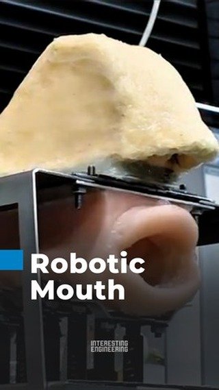 interestingengineering 게시물 이미지: Instead of digital audio, this robotic mouth...