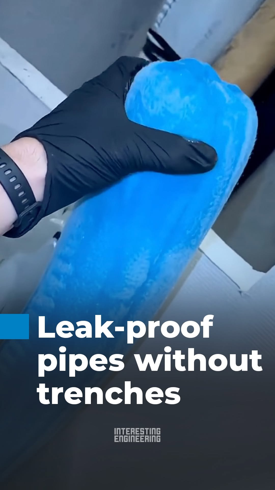 interestingengineering 게시물 이미지: This trenchless pipe lining technology turns...