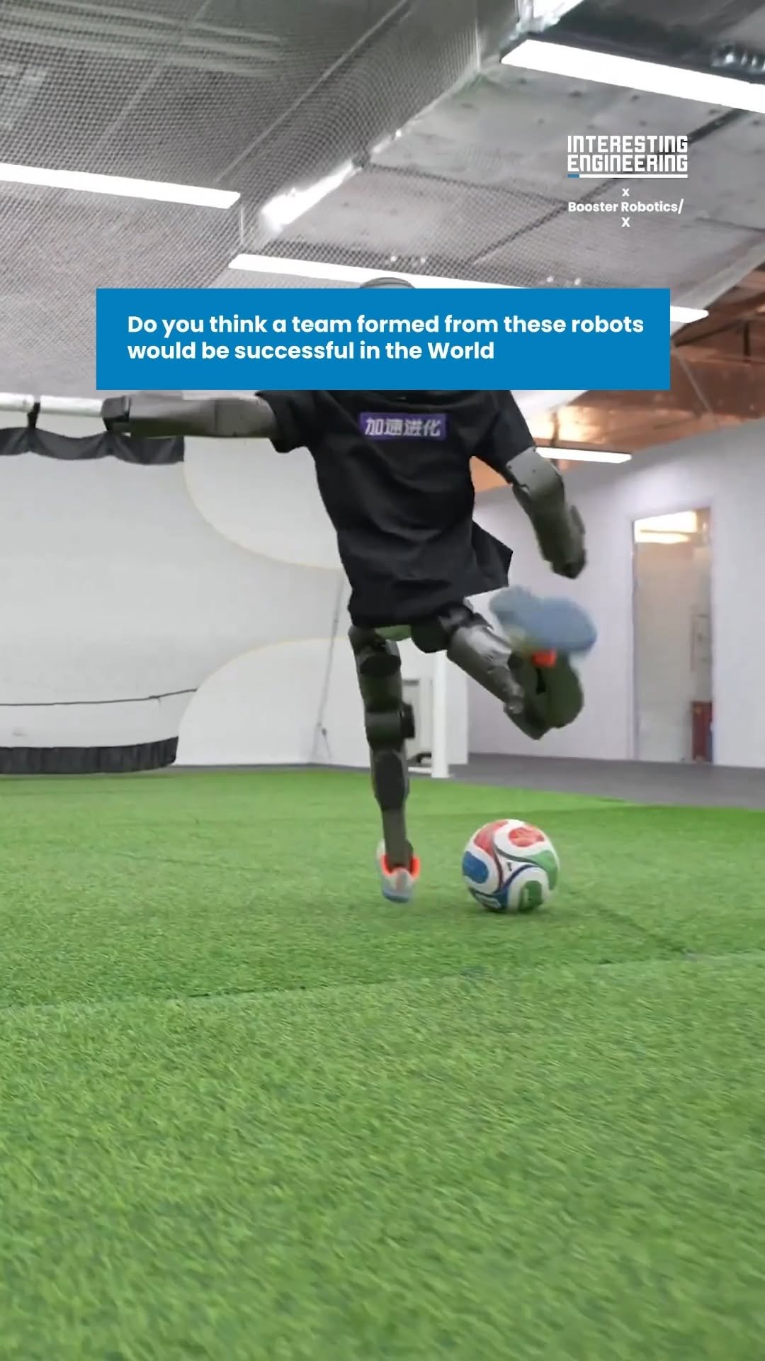 interestingengineering 게시물 이미지: Booster Robotics' humanoid is training for...