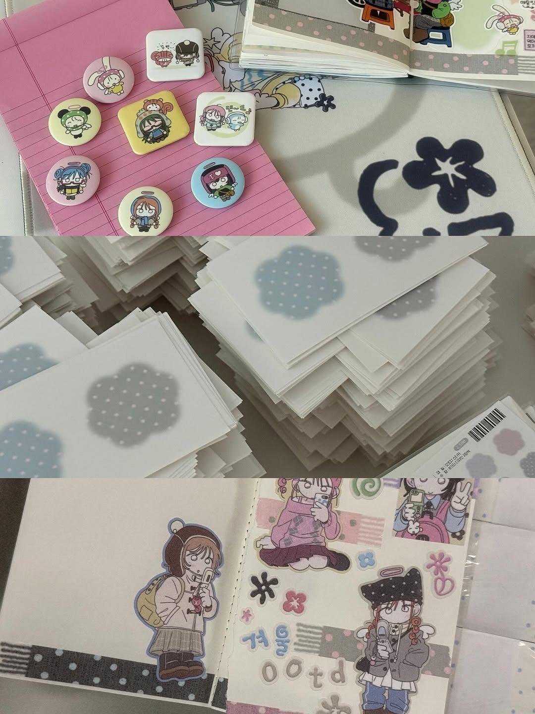 Photo by 아이오스튜디오 ◝✩ on November 08, 2025. May be an image of button and text.