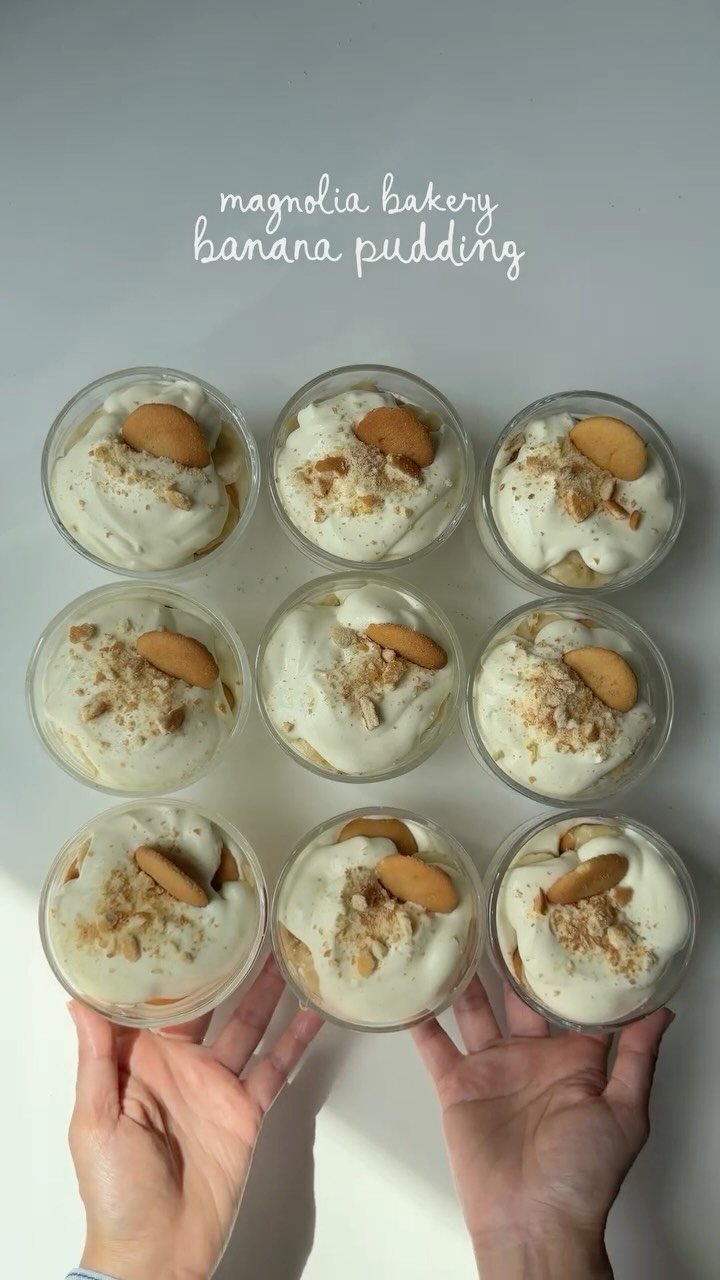 iramsfoodstory 게시물 이미지: Magnolia bakery famous banana pudding 🍌...