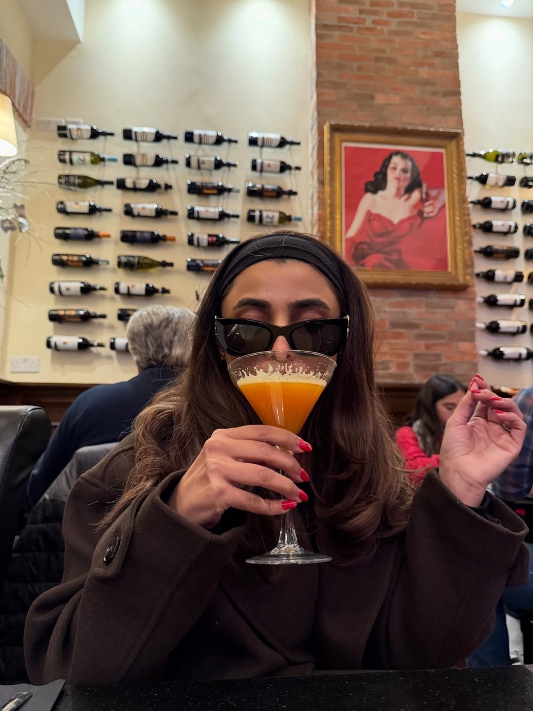 Photo by Ishita Saluja | Personal Stylist | Image Consultant on January 08, 2026. May be an image of eyewear, juice, wine glass and text.