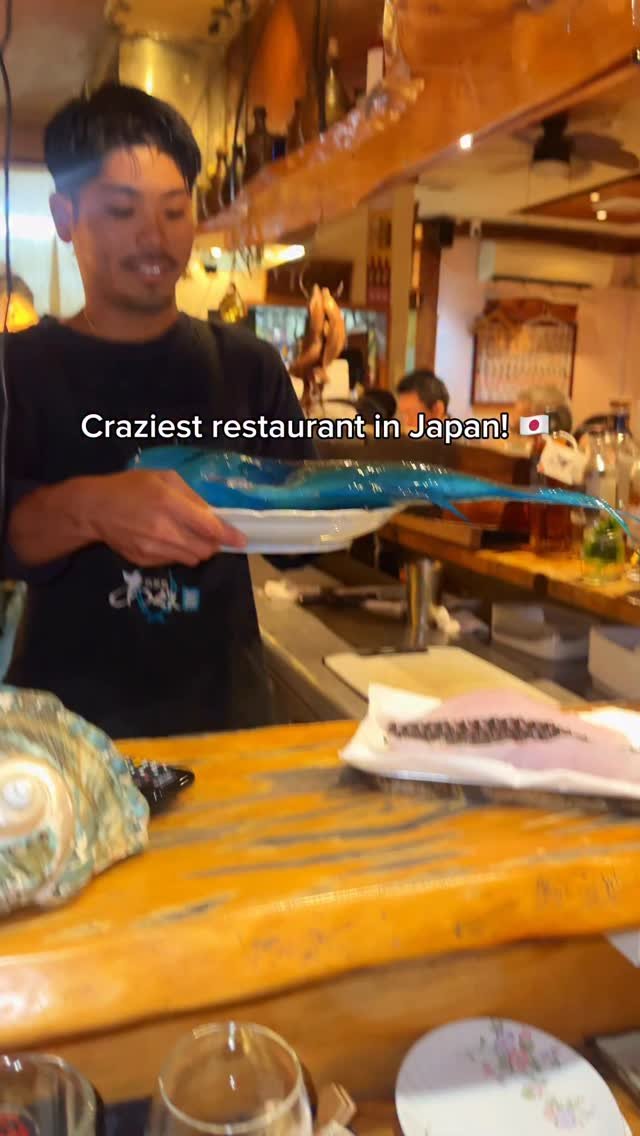 islandcatchandcook 게시물 이미지: Most impressive restaurant in Japan! Called...