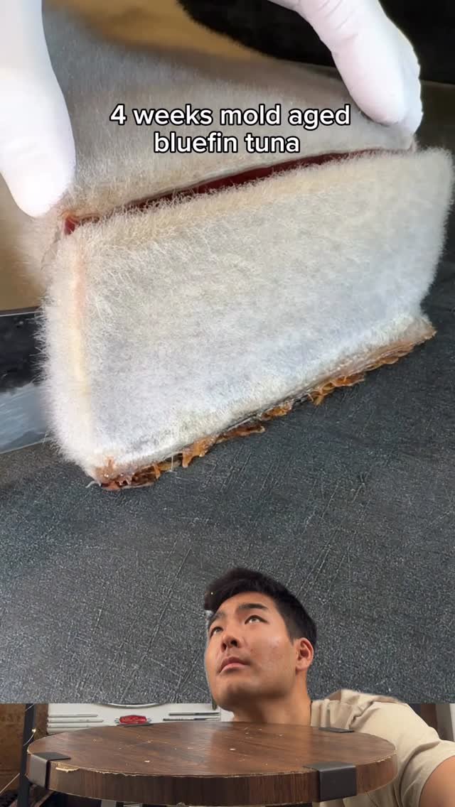 islandcatchandcook 게시물 이미지: This is 40 day mold dry aged blue fin tuna...