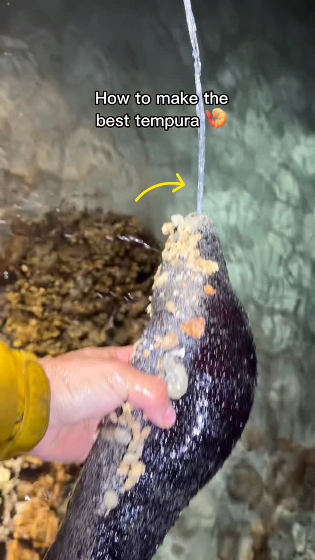 islandcatchandcook 게시물 이미지: Making some tempura with marbled shrimp 🍤...