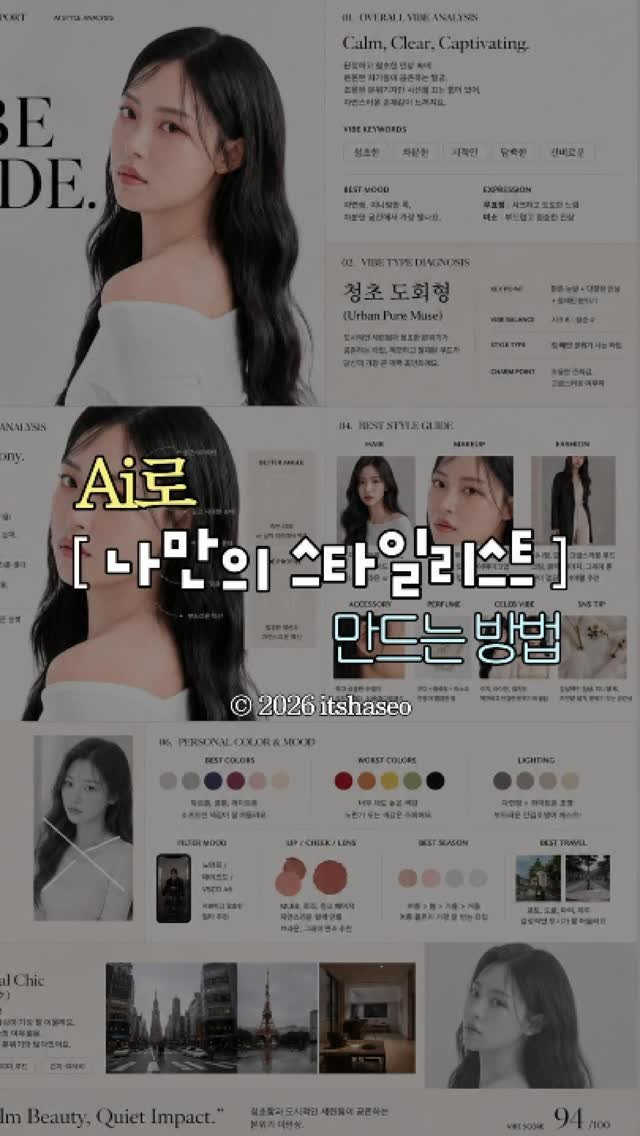 itshaseo 게시물 이미지: [저장✅] 왜 나는 꾸며도 뭔가 애매하지?
연예인들은 왜 점점 예뻐지는...