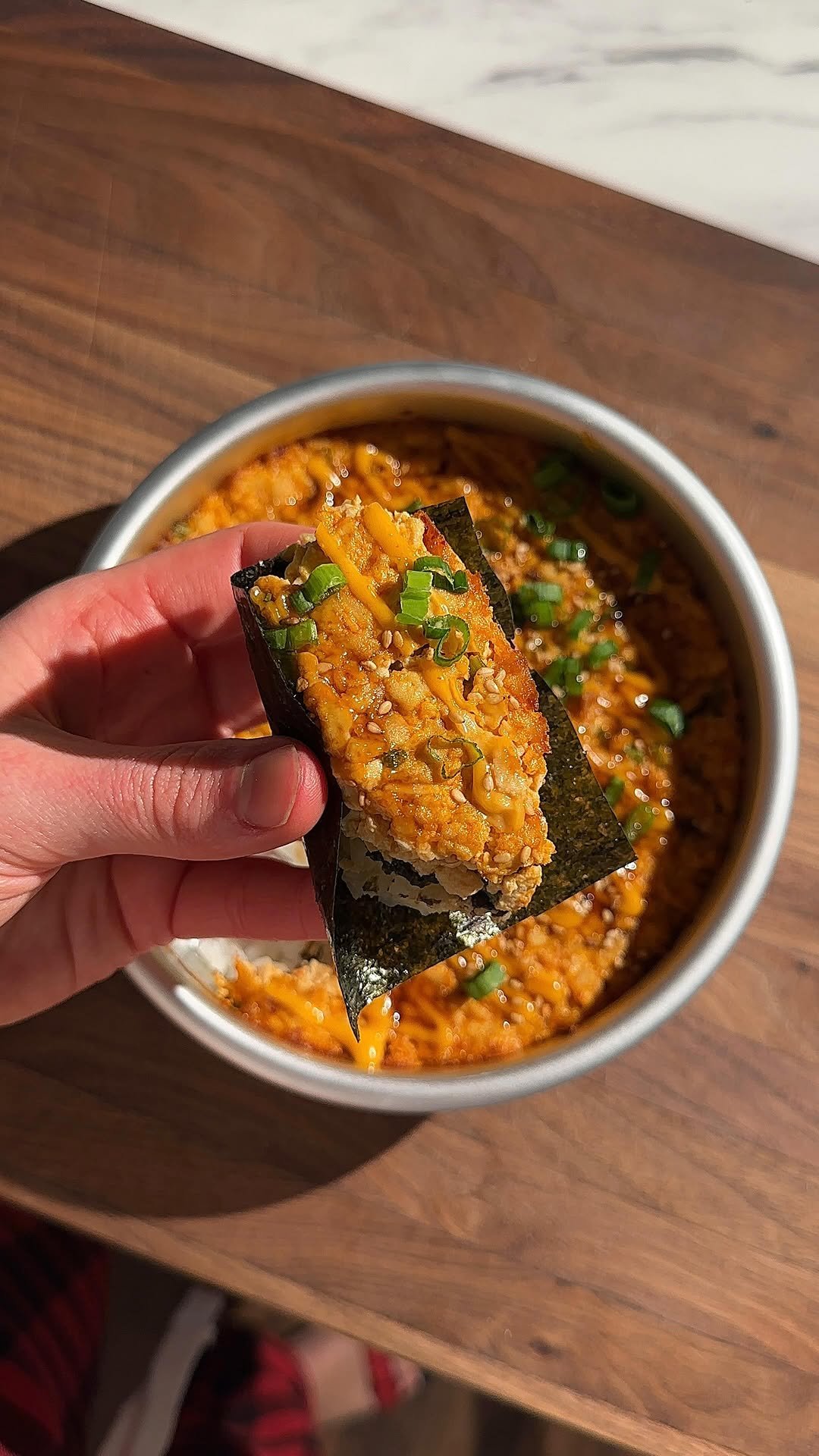 itsvegansis 게시물 이미지: Dinner For One Ep.2 – Spicy ‘Tuna’ Sushi...