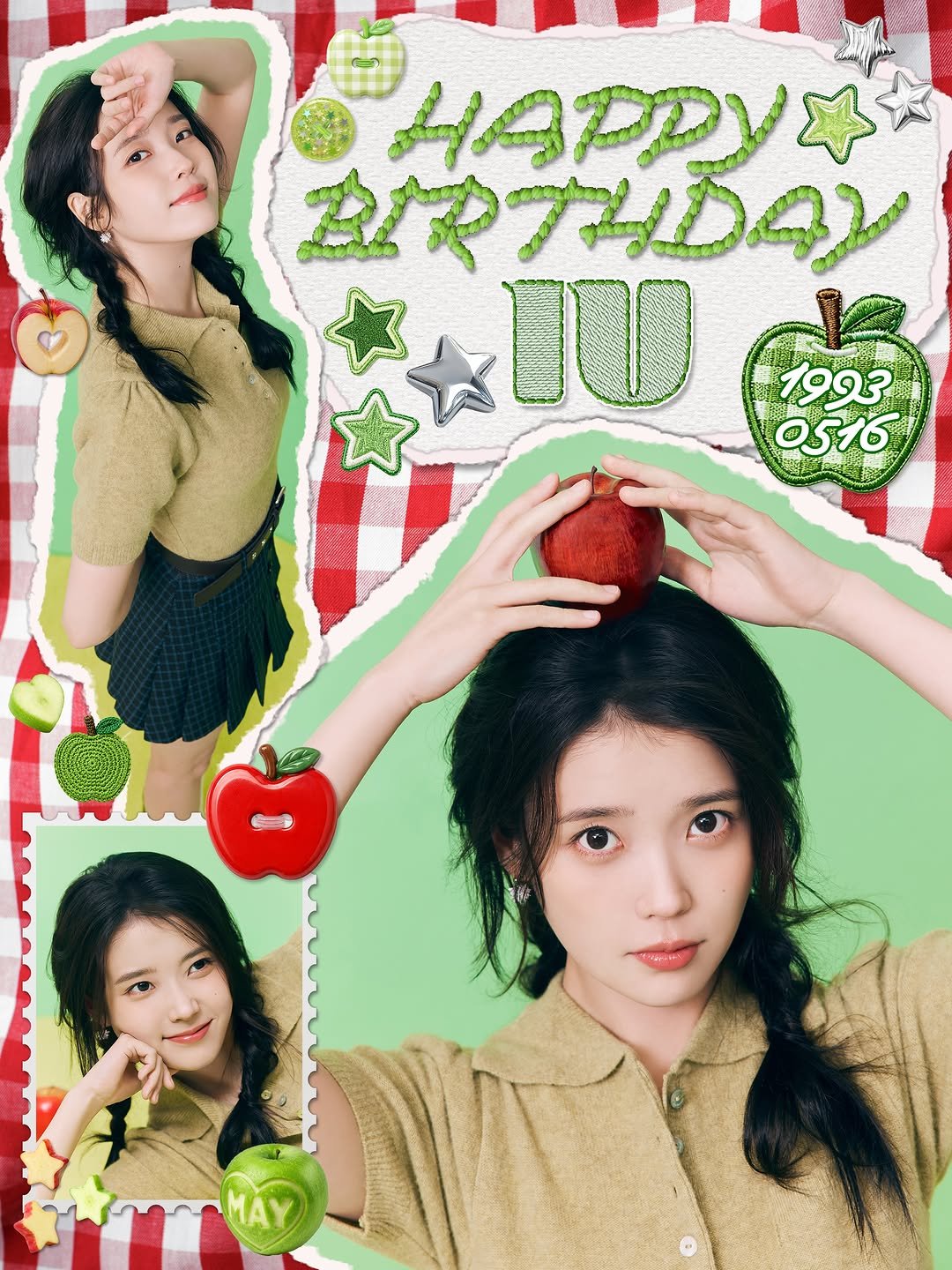 iu_edamofficial 게시물 이미지: ⠀
❤ HAPPY BIRTHDAY, IU ❤
16 MAY 2026...