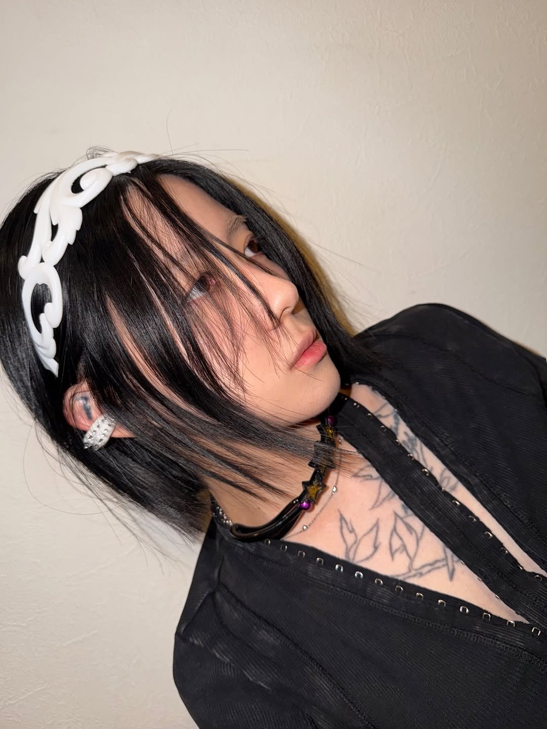 Photo shared by 김경은 on December 11, 2025 tagging @pipikev.asia. May be an image of skull, bandanna and text.