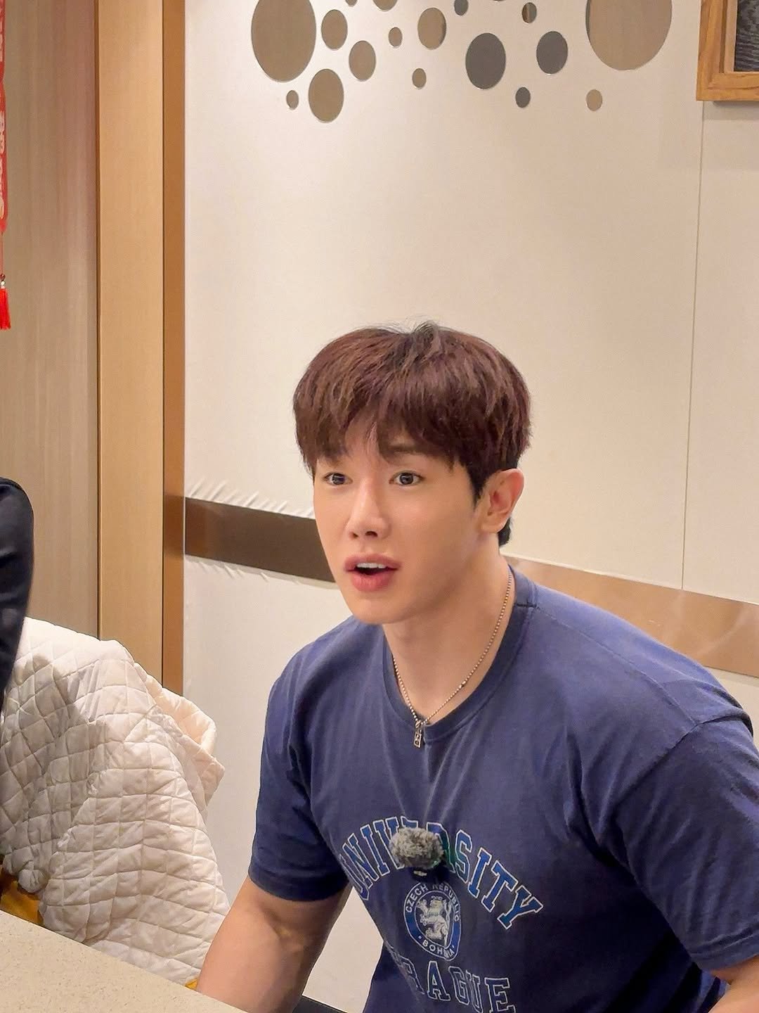 Photo shared by WONHO official on February 27, 2026 tagging @iwonhoyou. May be an image of one or more people and text that says 'ወህ KIZ SITY SITY'.