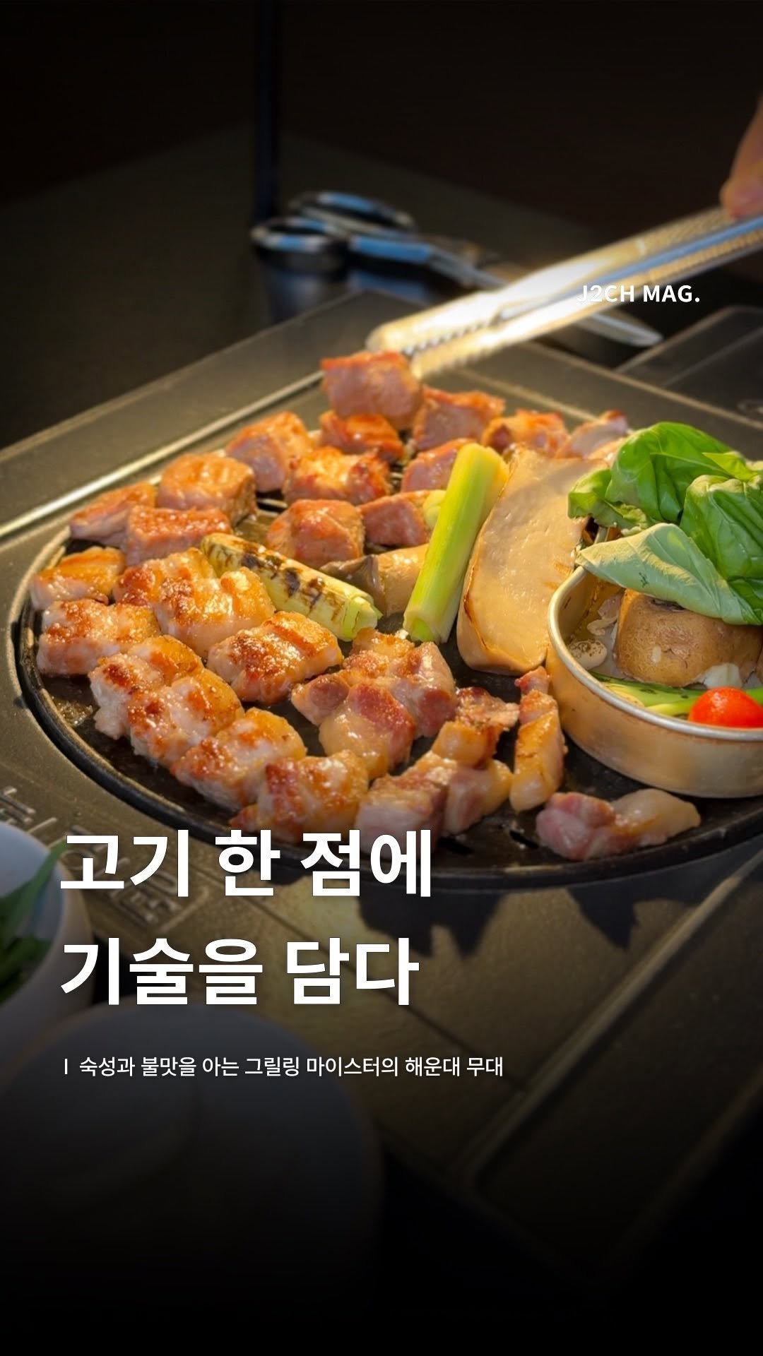j2ch.busan 게시물 이미지: 숙성의 교과서, 불향의 백과사전
첫 불꽃이 튀는 순간, 게임은 끝났다
마이스터...