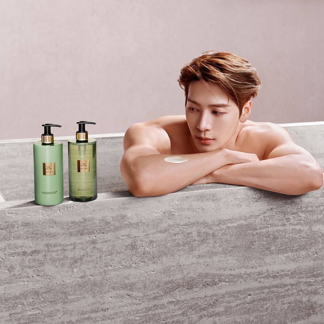 Photo by Jackson Wang on January 30, 2026. May be an image of hair product, hand cream, lotion, bar soap and text.