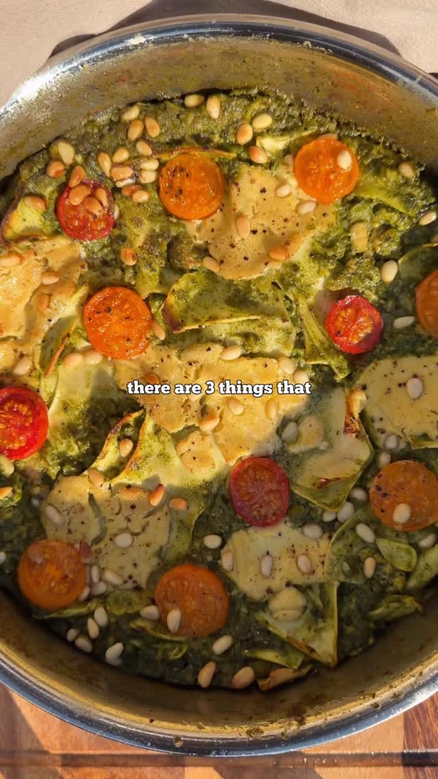 jacobking 게시물 이미지: ONE POT GREEN LASAGNE w/ @procookuk 💚 written...