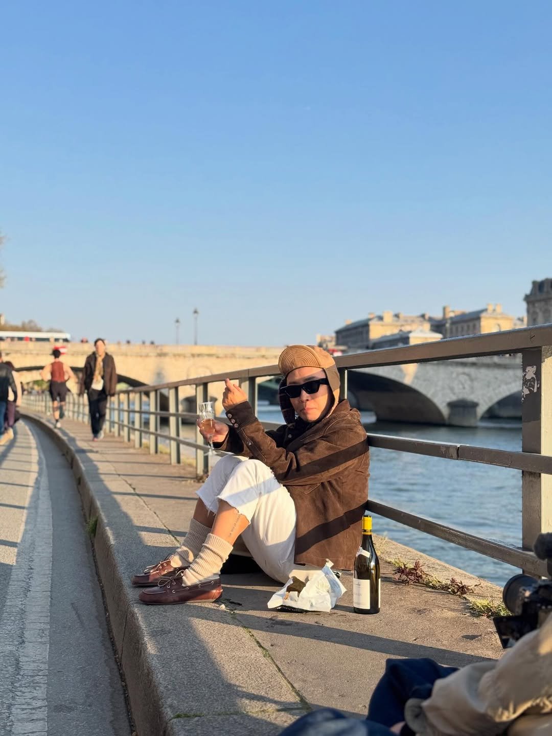 Photo by 정재형 on April 12, 2026. May be an image of one or more people, the Tiber River, the Arno River and text.