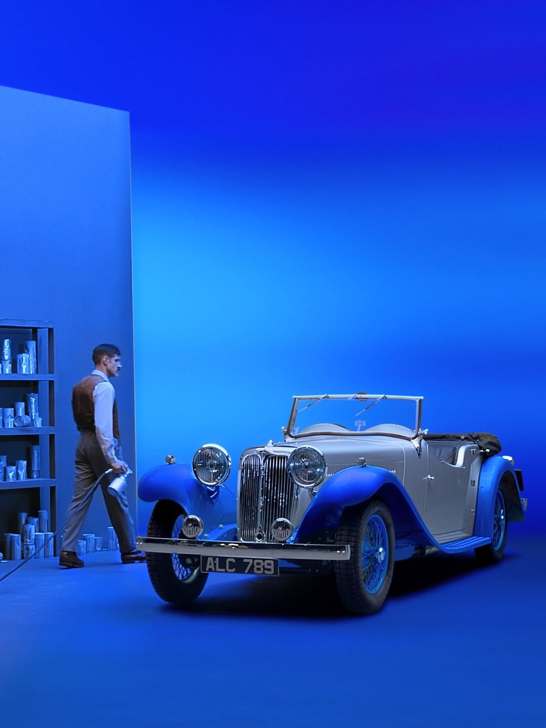 Photo by Jaguar on March 23, 2026. May be an image of car, roadster, convertible and text.