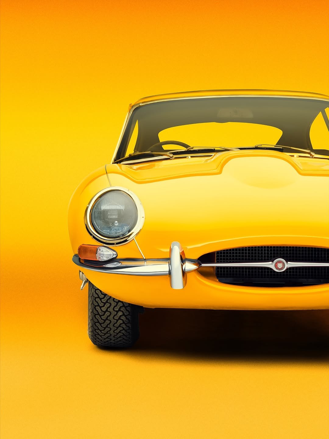 Photo by Jaguar on December 17, 2025. May be an image of car, poster, roadster, convertible and text.