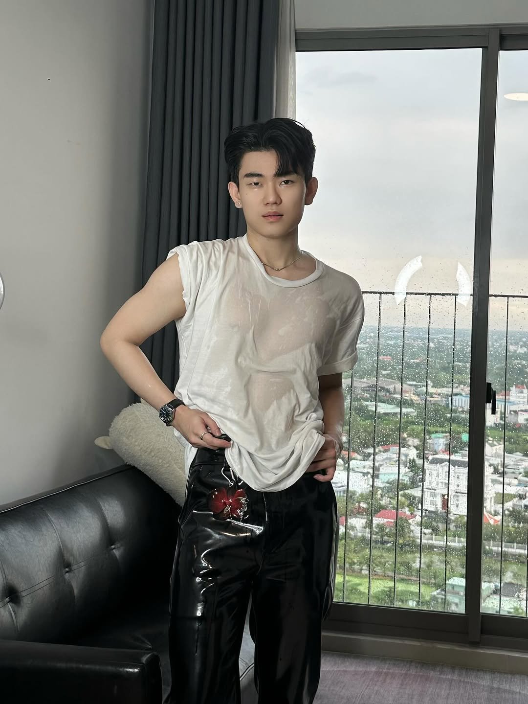 Photo by Trần Võ Nhật Kiên on August 15, 2025. May be an image of 1 person, hair, top and text.