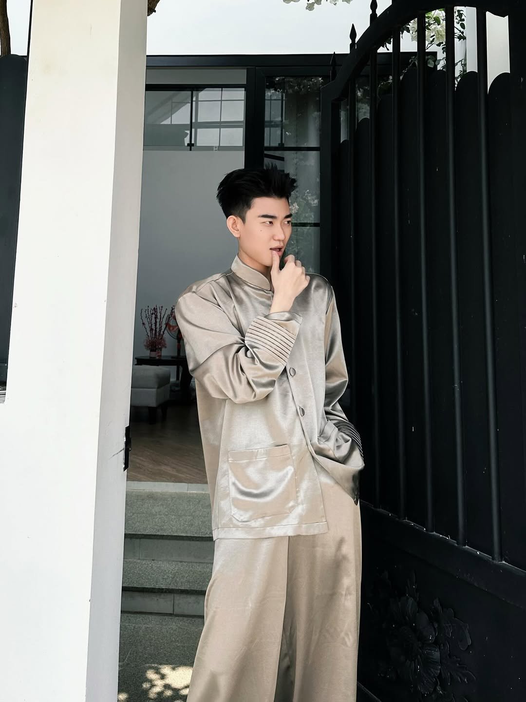 Photo by Trần Võ Nhật Kiên on April 20, 2026. May be an image of barong, sarong and text.