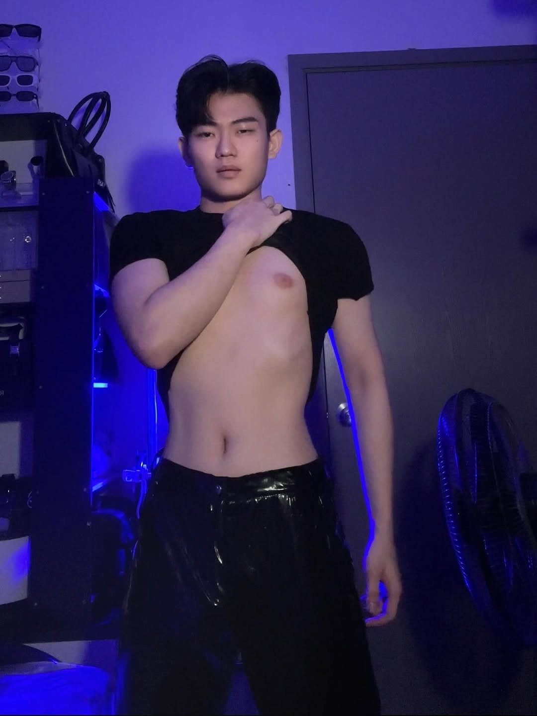 Photo by Trần Võ Nhật Kiên on August 09, 2025. May be an image of 1 person, underwear and text.