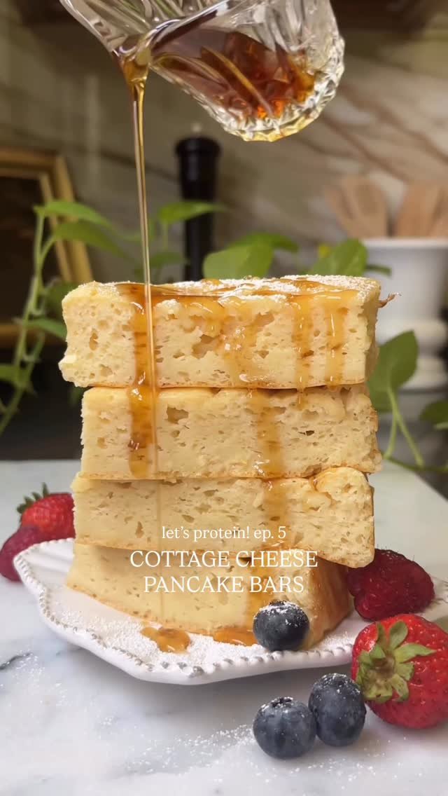 jar.of.lemons 게시물 이미지: @jar.of.lemons BAKED COTTAGE CHEESE PANCAKES,...