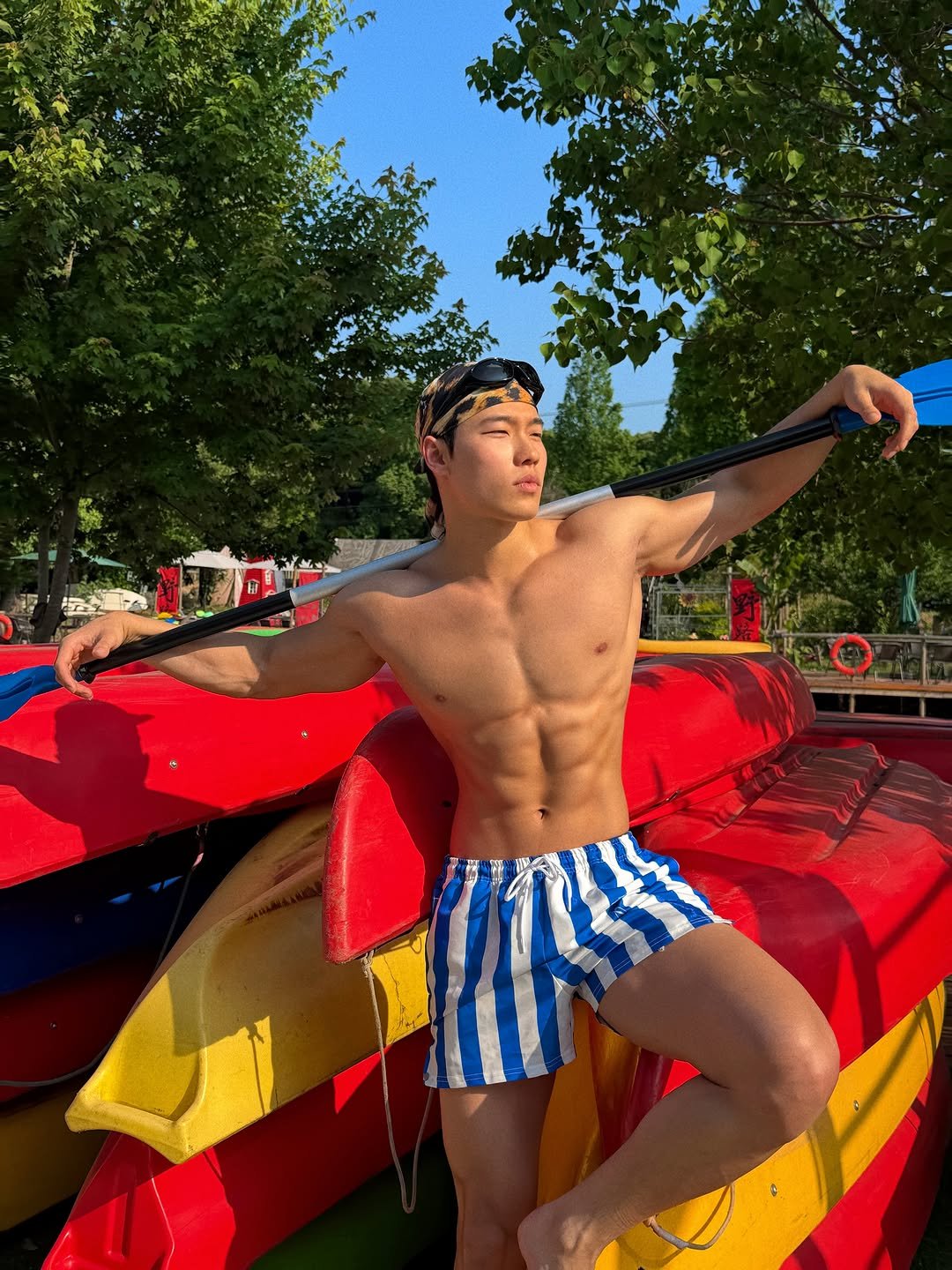 jay_caizhenghao 게시물 이미지: Big wave Big boys #model #asian #supboard #surfing