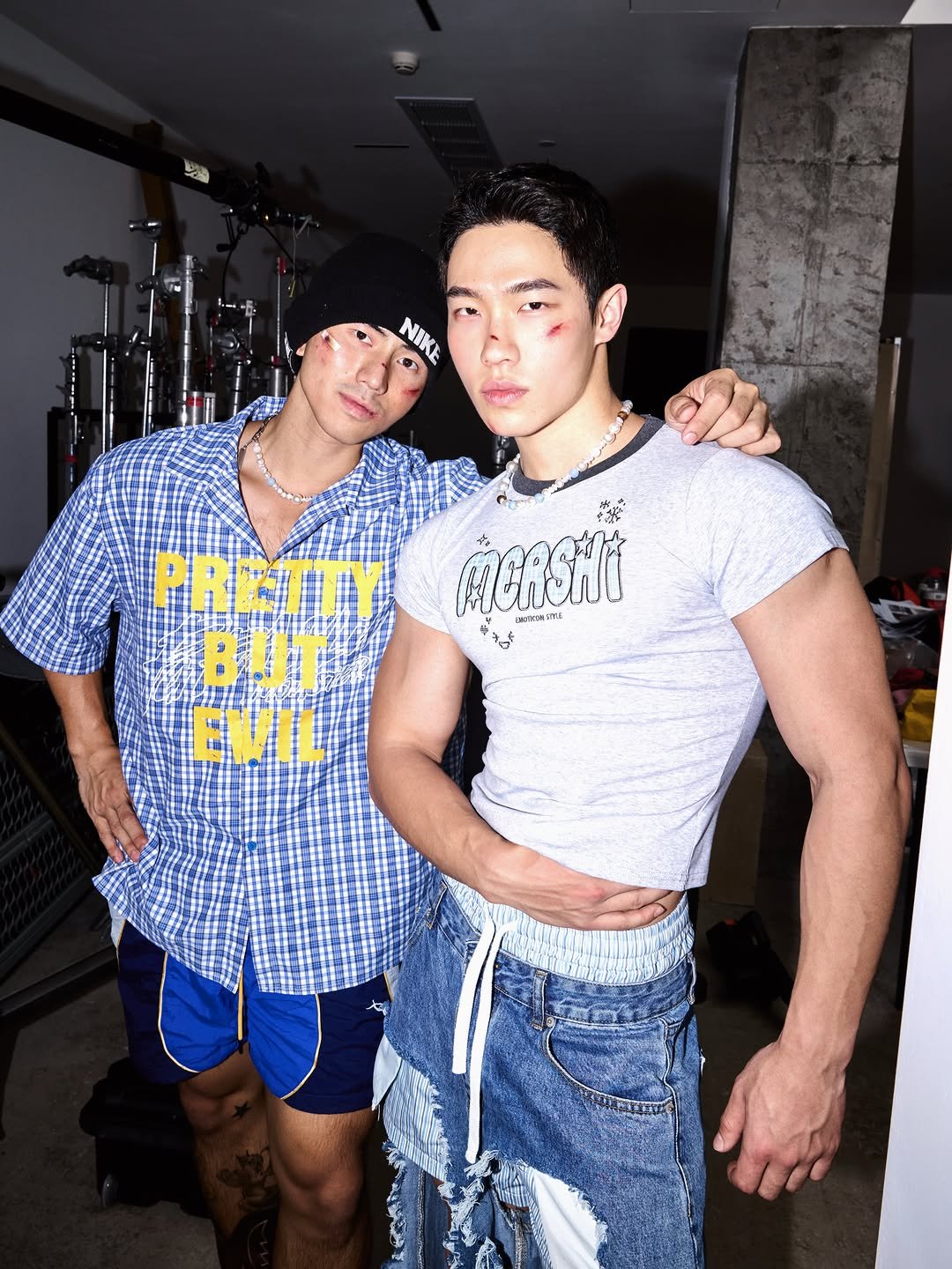 jay_caizhenghao 게시물 이미지: Brother hood ! BTS !#model #asian #bts #backstage