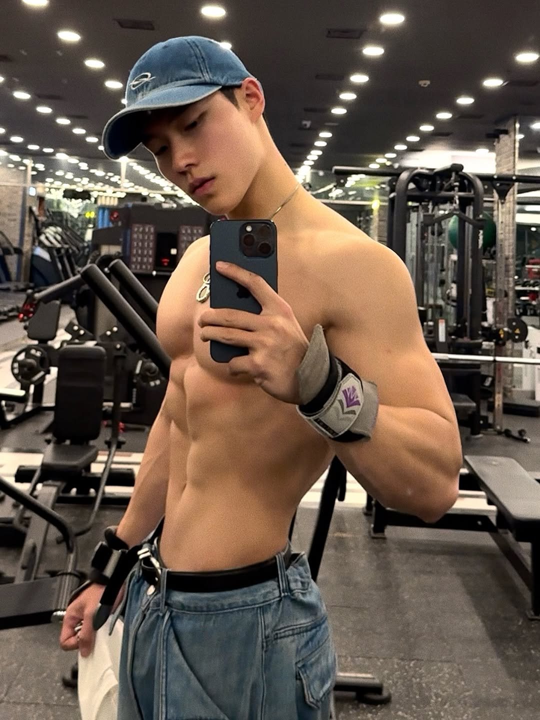 Photo shared by zhenhao_cai on March 26, 2026 tagging @51percent_official. May be an image of one or more people, biceps, people bodybuilding and text.