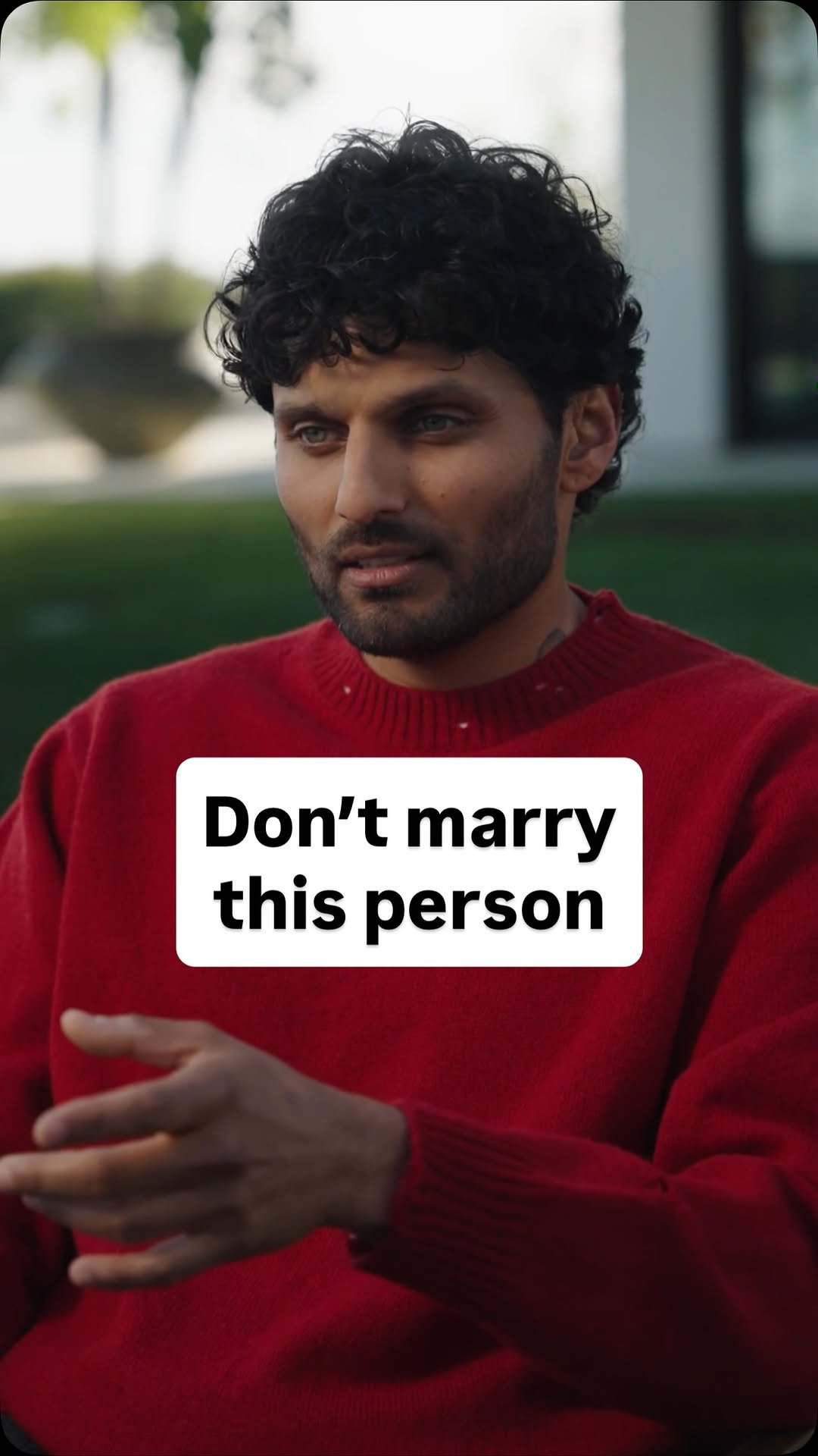 jayshetty 게시물 이미지: Don’t marry the person that makes you feel...