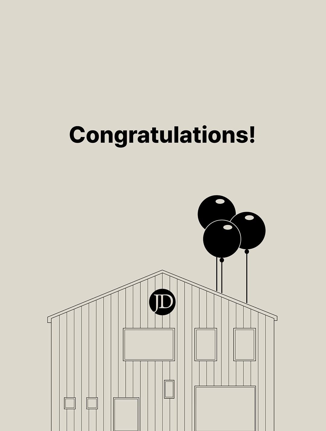 Photo by 제이디홈드레싱 | JD홈드레싱 on September 22, 2025. May be a doodle of card, poster, balloon and text that says 'Congratulations! JD'.