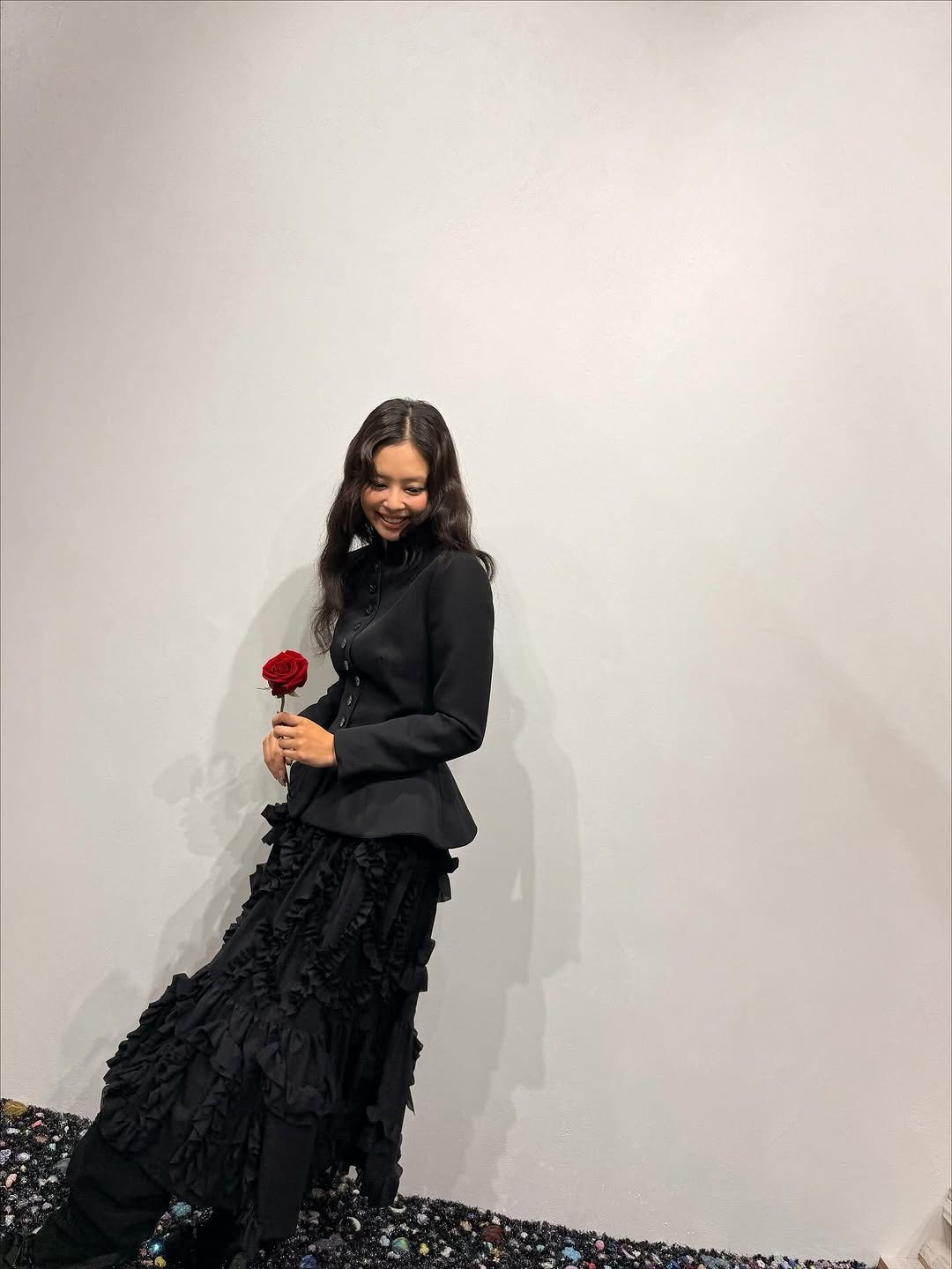 Photo by J on September 24, 2025. May be an image of 1 person, gown, dress and text.