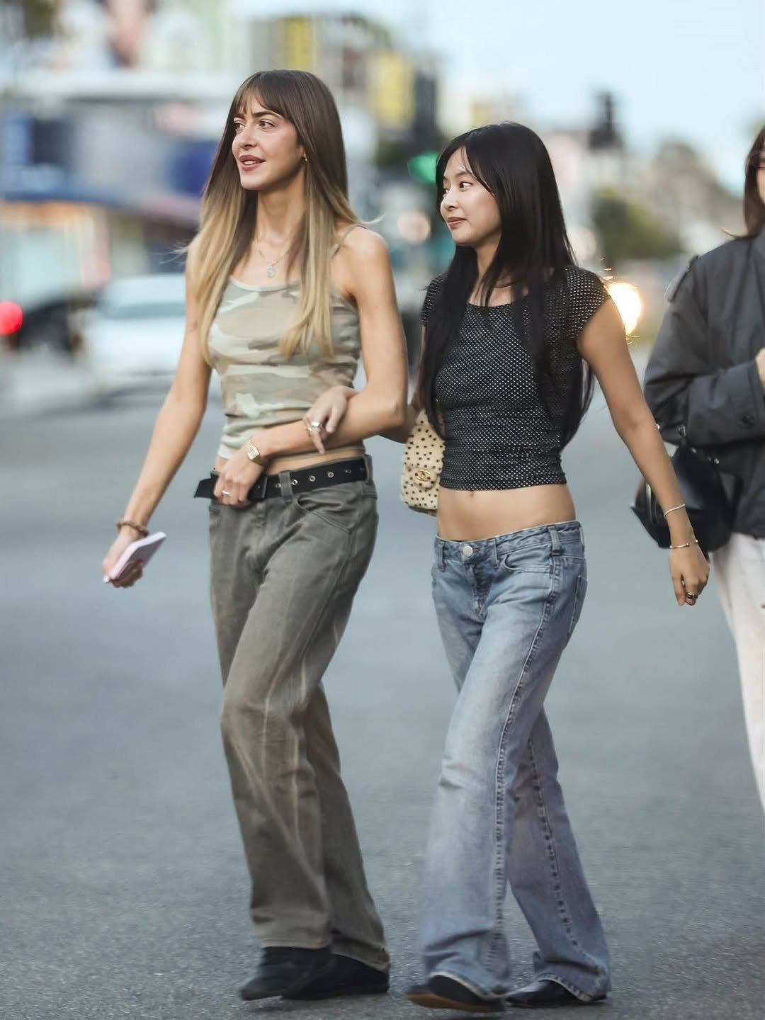 Photo shared by JENNIE BLACKPINK on April 20, 2026 tagging @simihaze, @blackpinkofficial, @jennierubyjane, and @lesyeuxdenini. May be an image of one or more people, blonde hair, miniskirt and text.