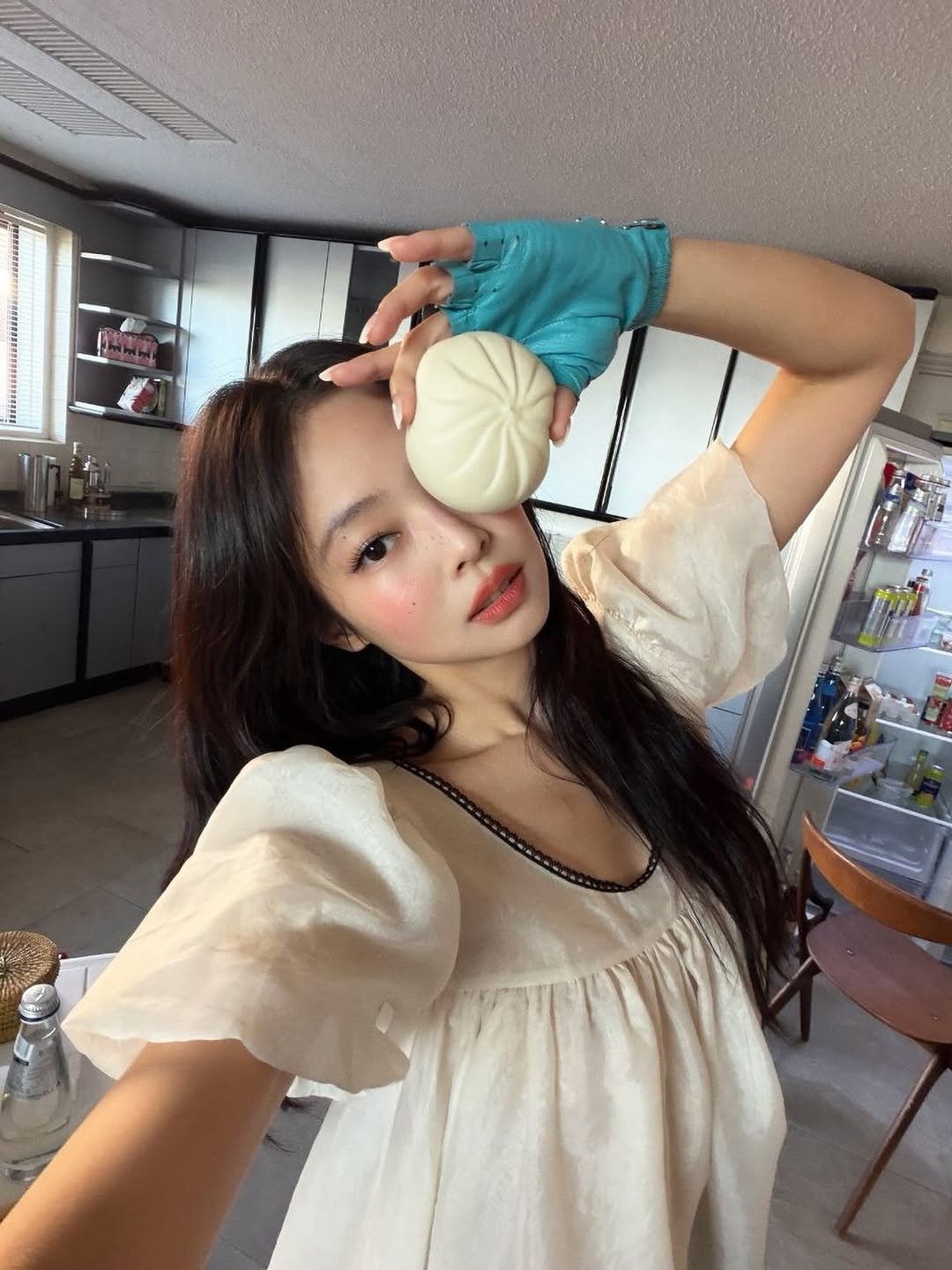 Photo shared by JENNIE BLACKPINK on February 23, 2026 tagging @blackpinkofficial, @jennierubyjane, and @lesyeuxdenini. May be an image of gourd, pumpkin and text.