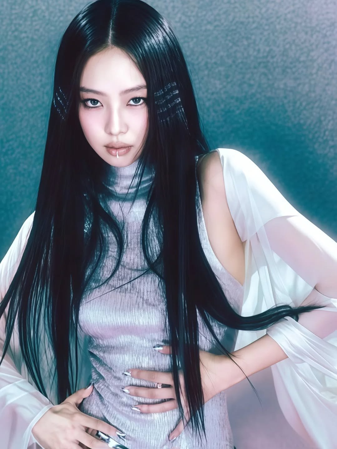 Photo shared by Diana Morales on February 12, 2026 tagging @jennierubyjane. May be an image of one or more people, hair and text.