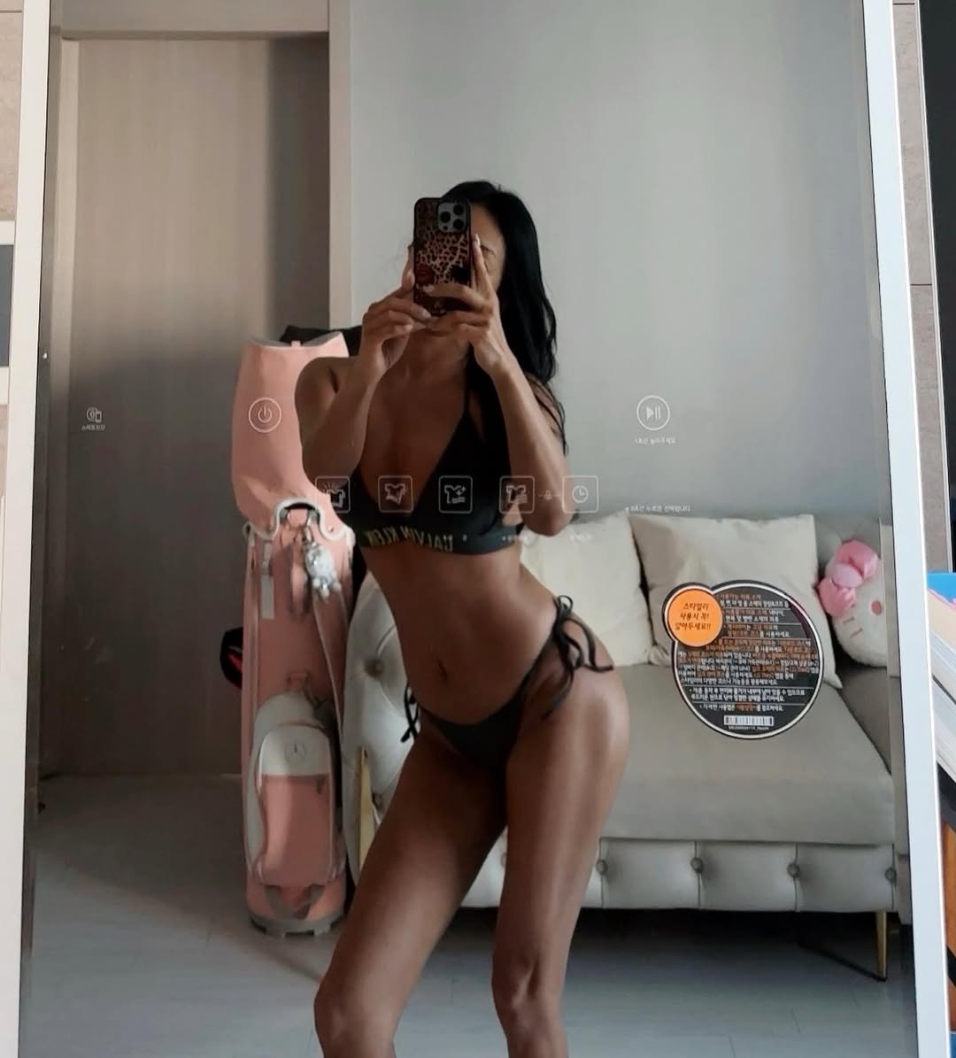 jenny_moonmoon 게시물 이미지: 야외태닝 가기전에 눈바디해봤어요.비키니를 새로 사려니 맘에 드는게 없어서 몇년전에...
