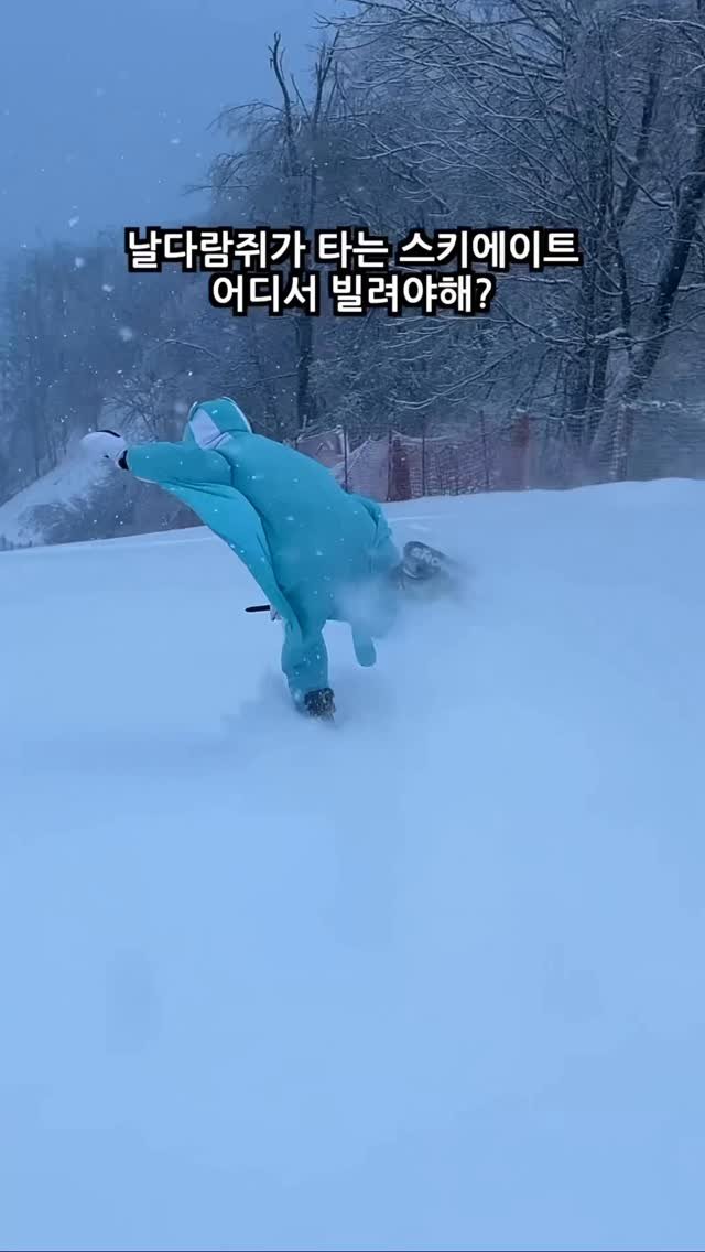 jeongwookeum 게시물 이미지: 날다람쥐가 엄선한 장비로 하이 퀄리티 
날다람쥐 제휴 렌탈샵을...