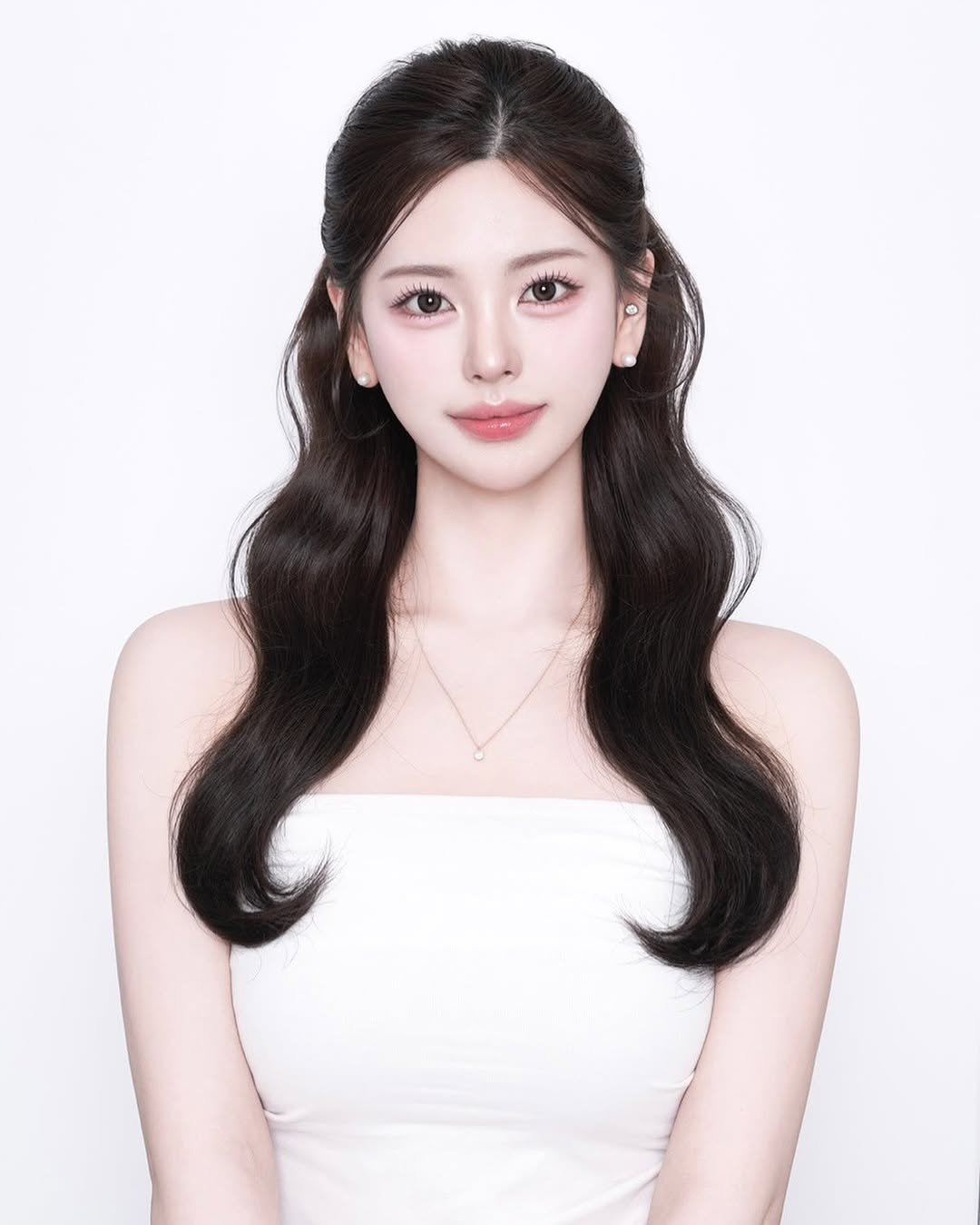 Photo shared by 더클래스모나크청담 스라헤어스타일링수석실장 on March 15, 2025 tagging @yyye__vely, @theclassmakeup, and @theclass_monarch.