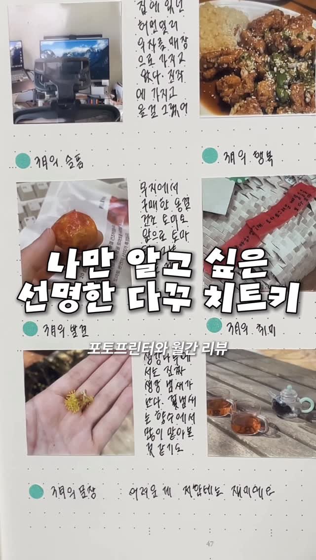 jero_archive 게시물 이미지: (저장) 다이어리용 포토프린터는 이거 🔥

다이어리에 포토프린터로 출력한 사진...