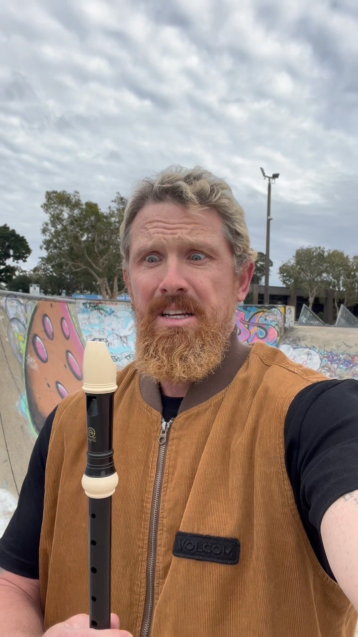 jessenoonan 게시물 이미지: When band practice meets the skatepark…...