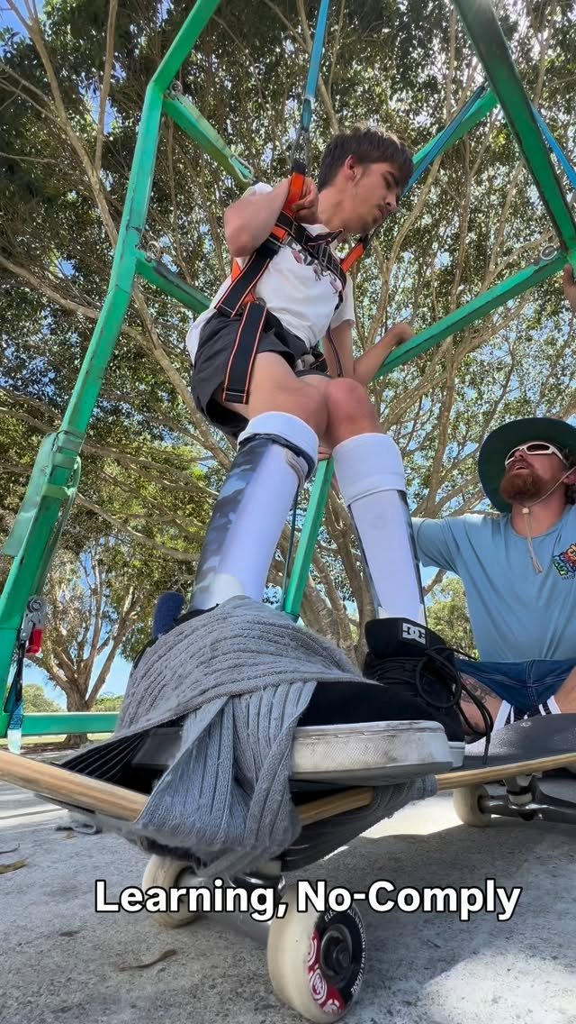 jessenoonan 게시물 이미지: Learning to No-comply with Will ! #skateboarding