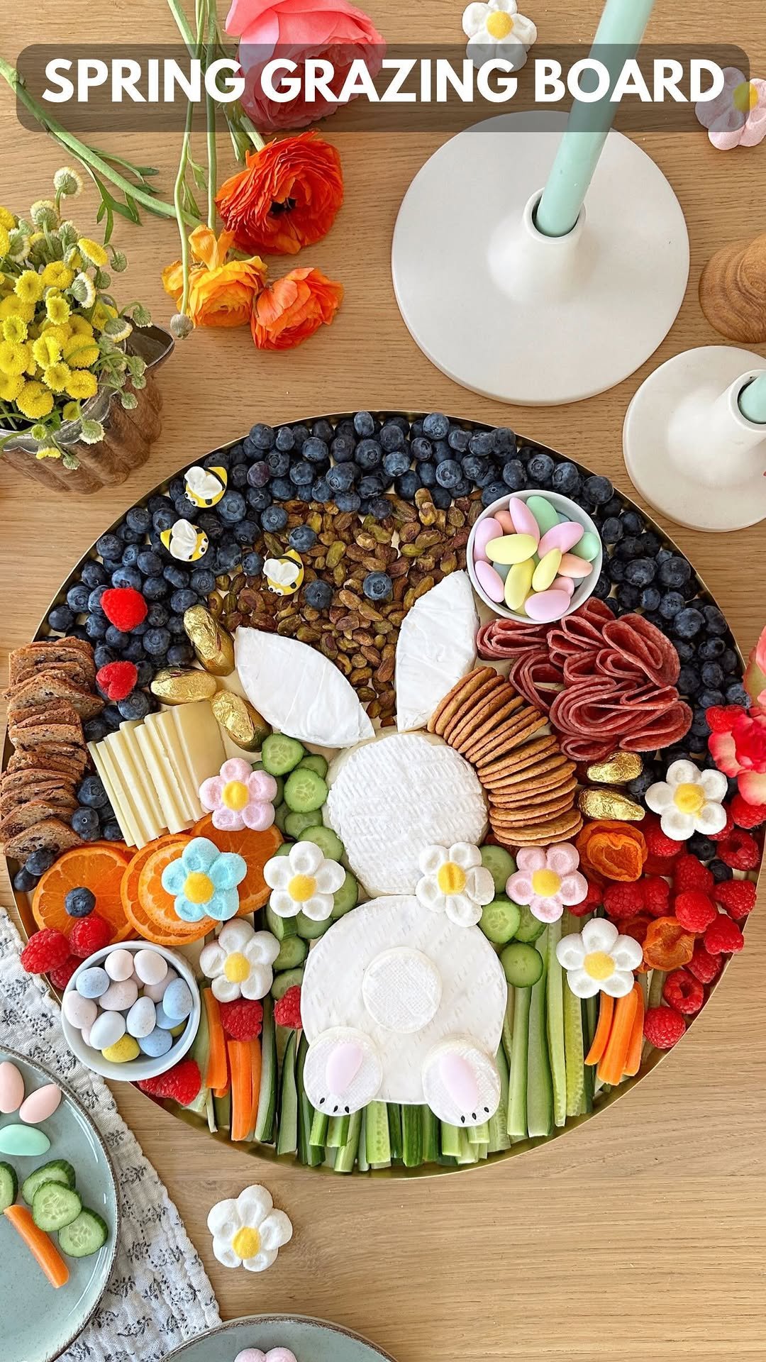 jessiejanedaye 게시물 이미지: Easter Grazing Board 🐰 I used Brie for the...