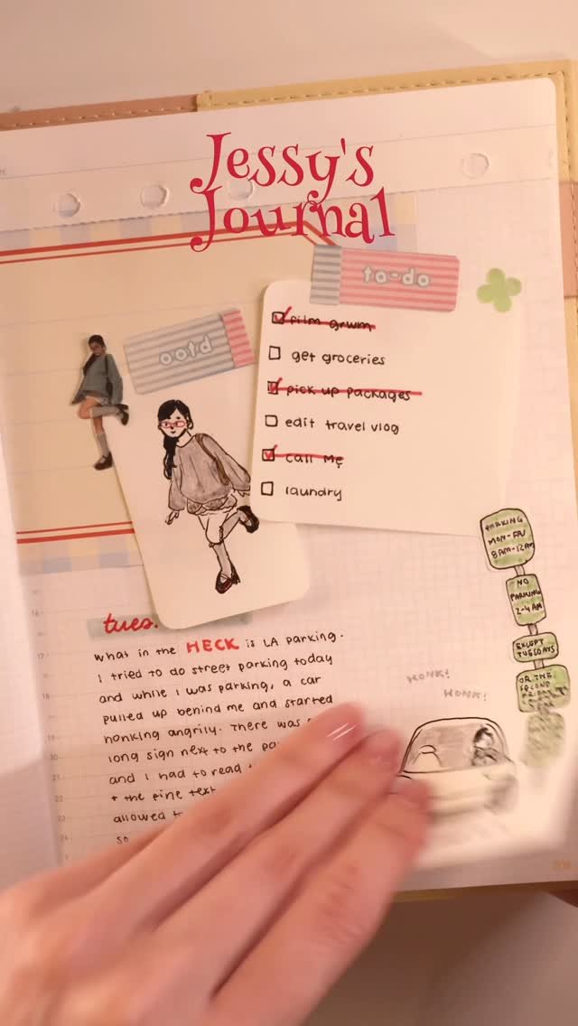 jessyluxe 게시물 이미지: some cute journaling ideas 🪡 + how i create...