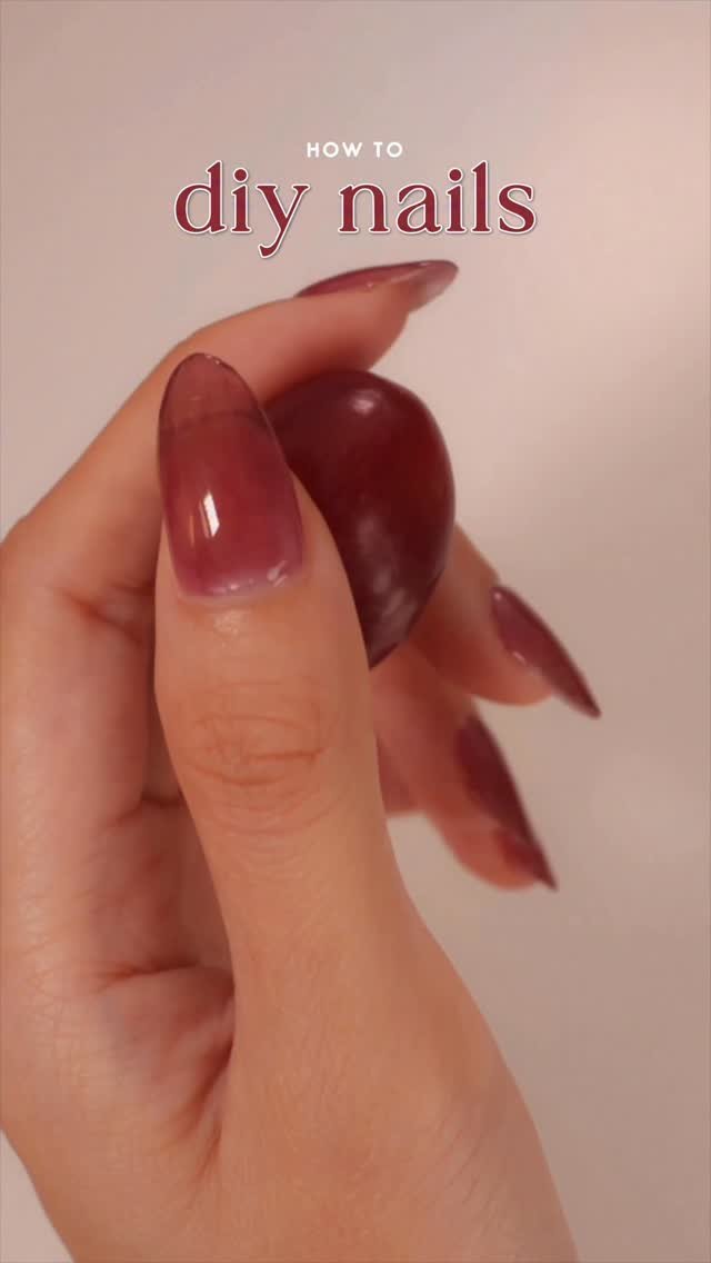 jessyluxe 게시물 이미지: grape nails for fall 🍇 + a mini tutorial on...