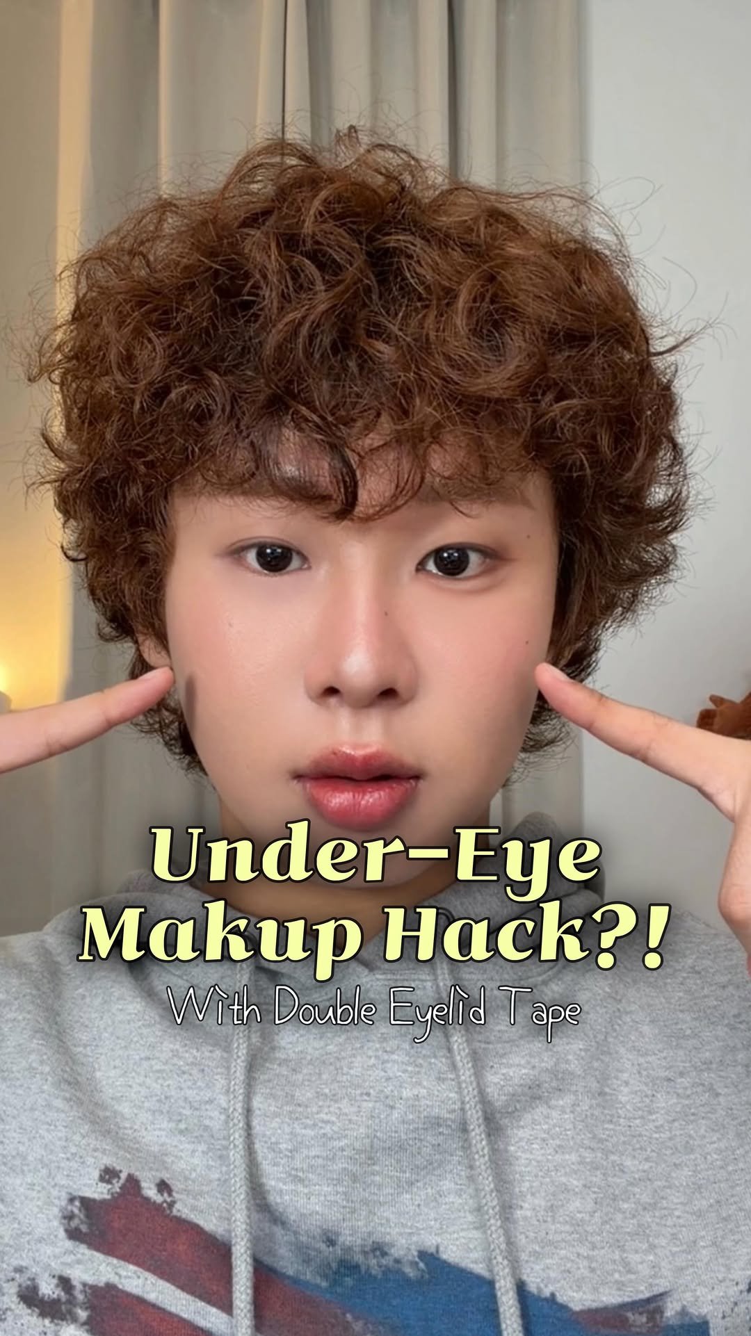jiamjabb 게시물 이미지: 쌍테로 애교살을 만들 수 있다고..?!👁️✨
#reels #릴스 #잽잽 #makeuphacks